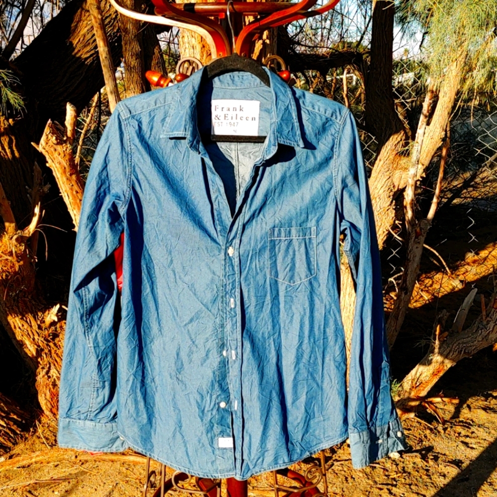 Womens long sleve denim